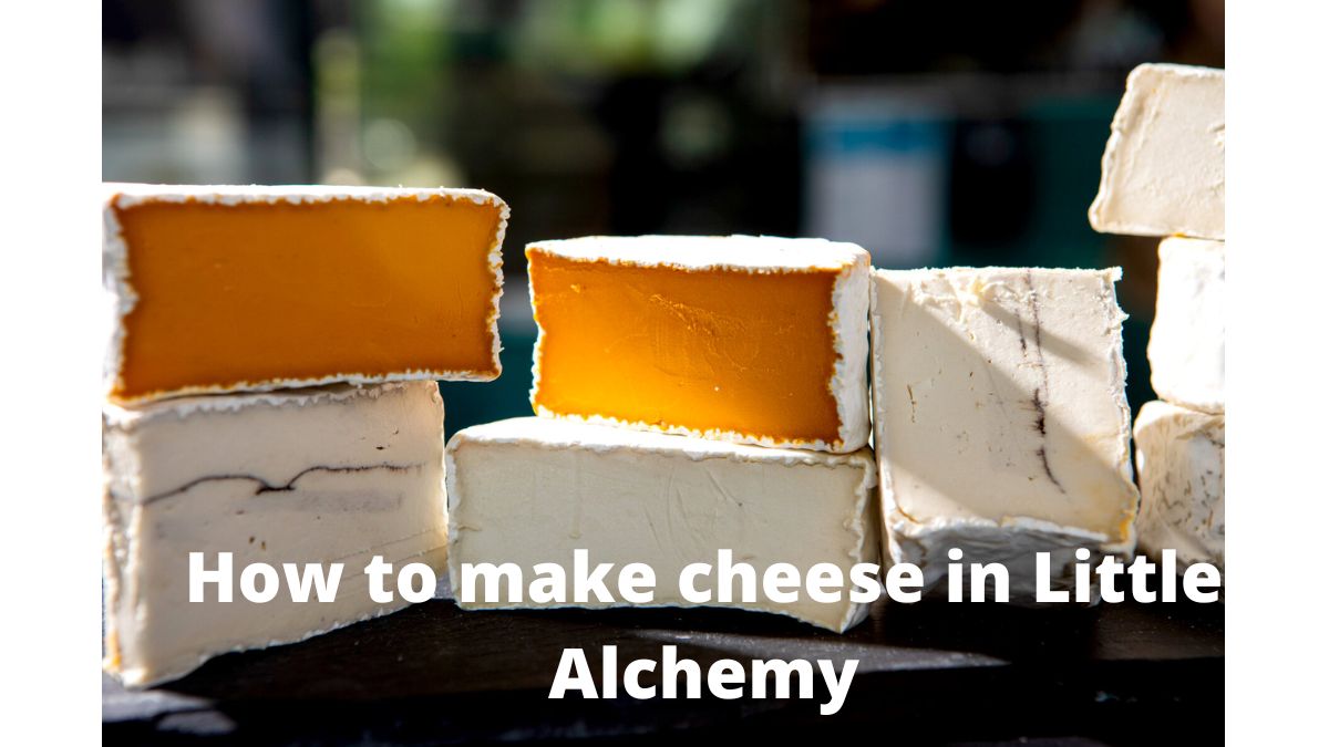 How to make cheese in Little Alchemy: Step Wise Process