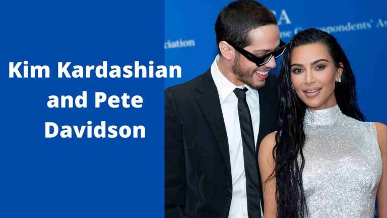 Kim Kardashian and Pete Davidson
