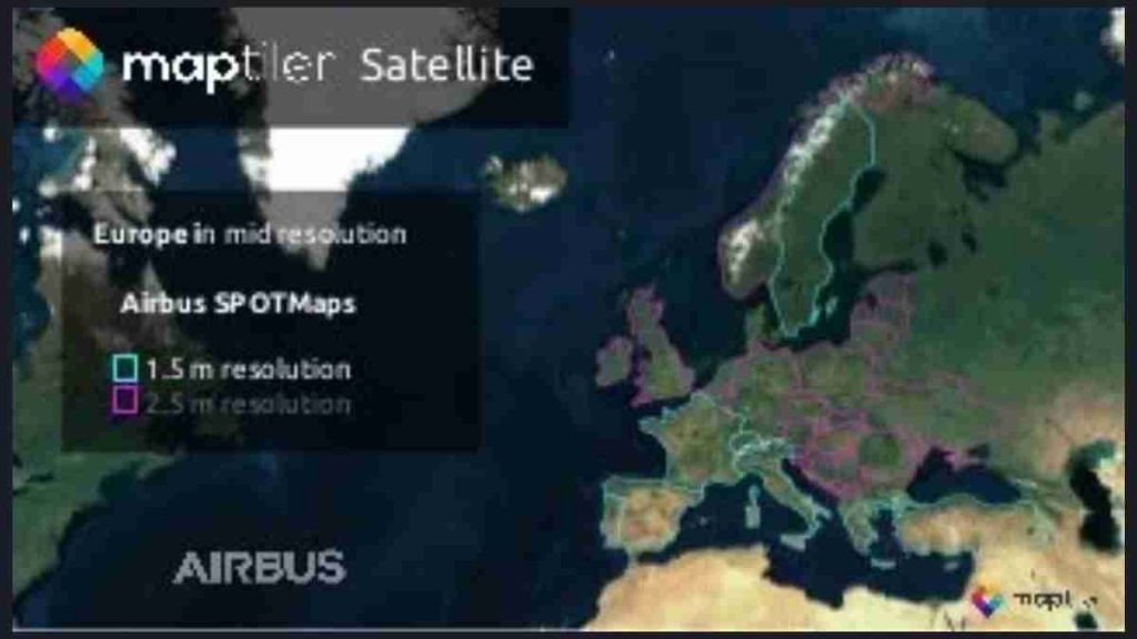 Zoom Earth MapTiler Satellite