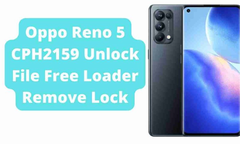Oppo Reno 5 CPH2159 Unlock File Free Loader Remove Lock QFIL