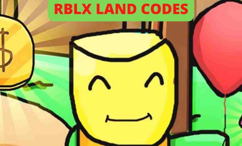 RBLX LAND CODES