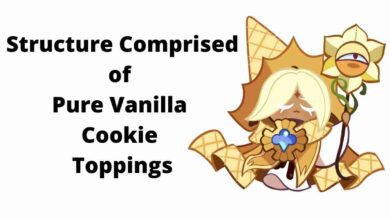 A Structure Comprised of Pure Vanilla Cookie Toppings (Cookie Run Kingdom) 3 Pure Vanilla Cookie