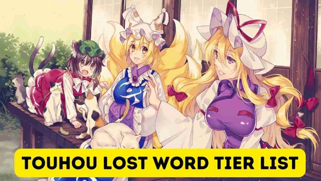 Touhou Lost Word tier list