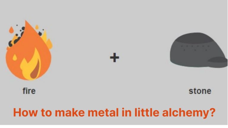 How to make metal in little alchemy?