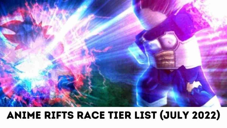Anime Rifts Race Tier List