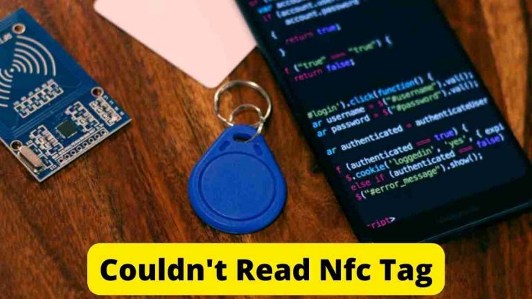 Couldn't Read Nfc Tag
