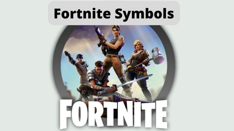 Fortnite Symbols