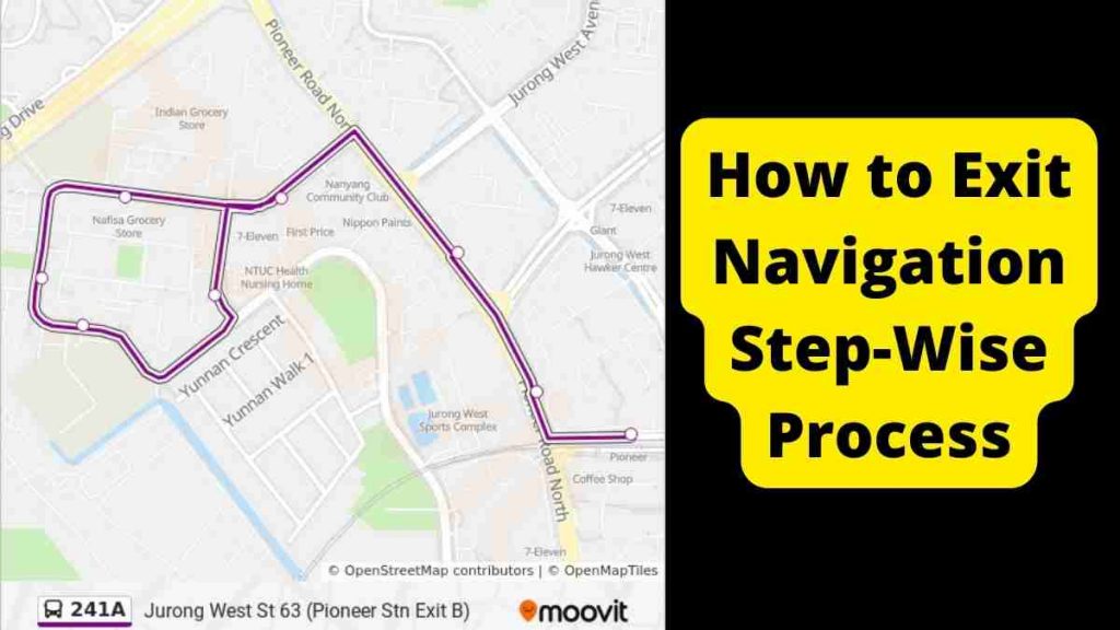 How to Exit Navigation Step-Wise Process