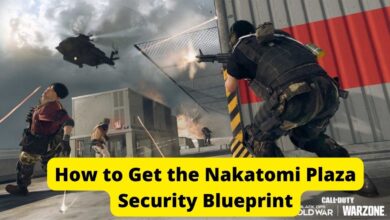 How to Get the Nakatomi Plaza Security warzone Blueprint 5 Plaza security warzone