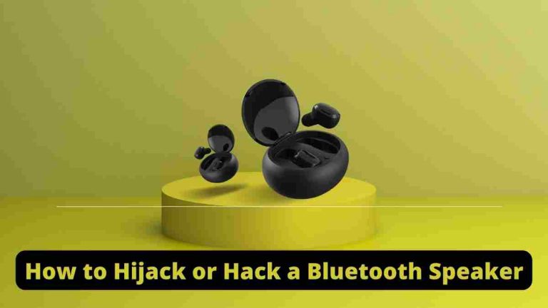 How to Hijack or Hack a Bluetooth Speaker