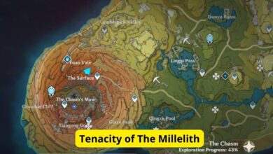 Tenacity of The Millelith: Genshin Impact and Location 3 Tenacity of The Millelith