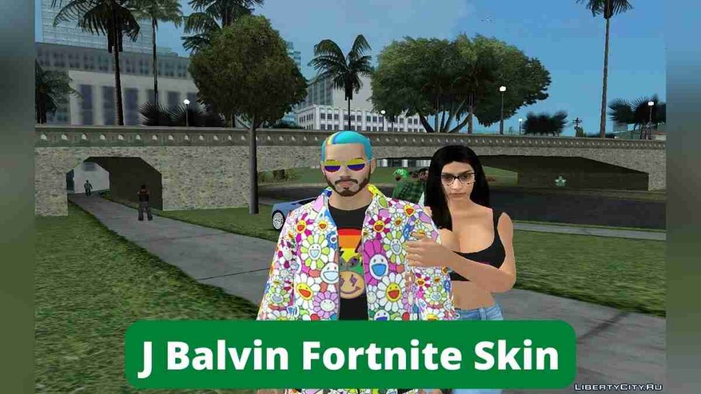 J Balvin Fortnite Skin