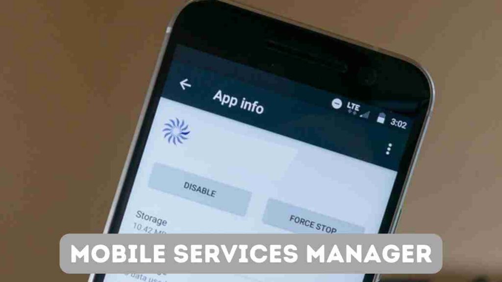 How Can Mobile Services Manager Be Disabled and What Exactly Is It?