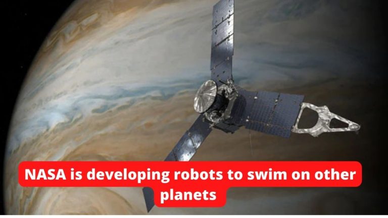 NASA is developing robots to swim on other planets