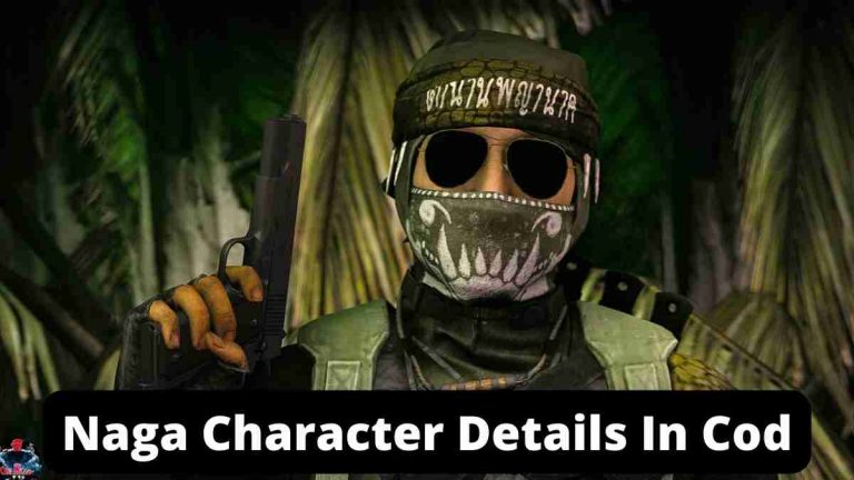 Naga Character Details In Cod