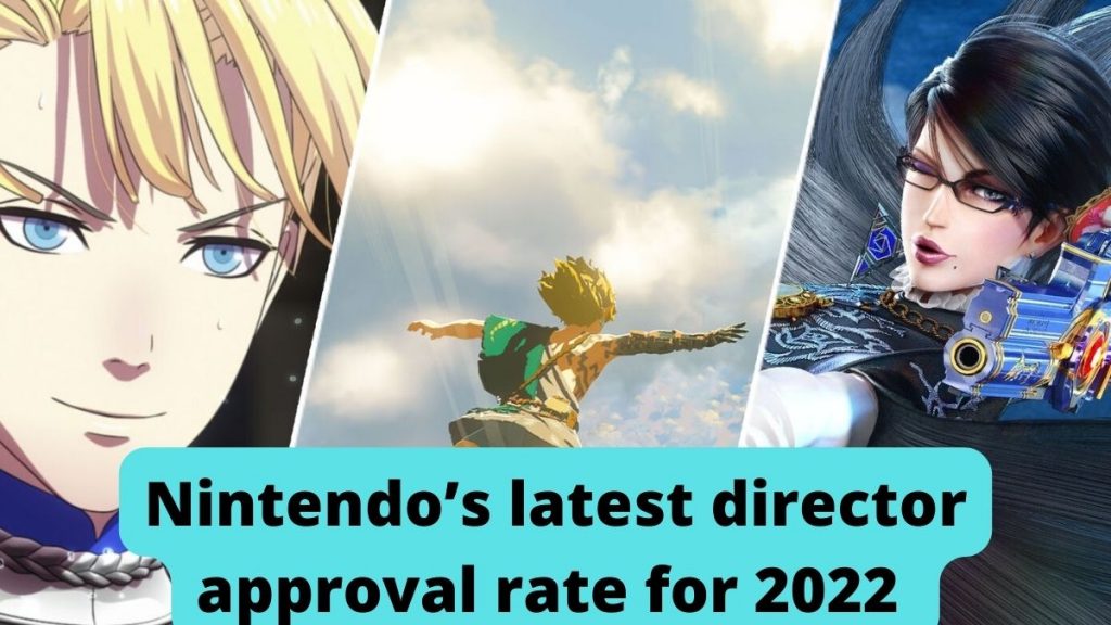 Nintendo’s latest director approval rate for 2022 