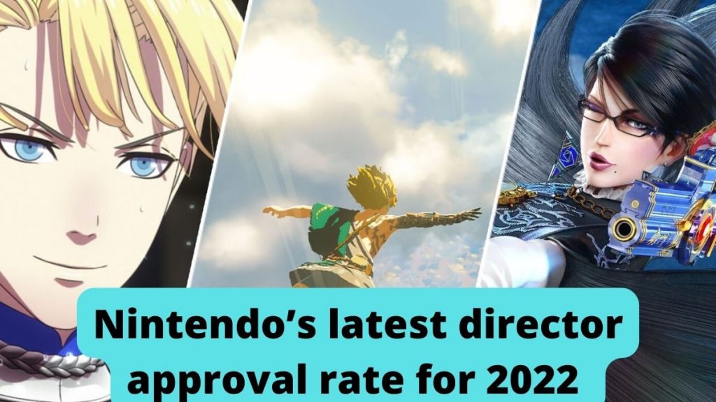 Nintendo’s latest director approval rate for 2023 1 Nintendo’s latest director approval rate for 2023