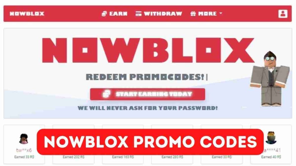 ( Earn Free Robux ) Nowblox promo codes July 2022 New Update