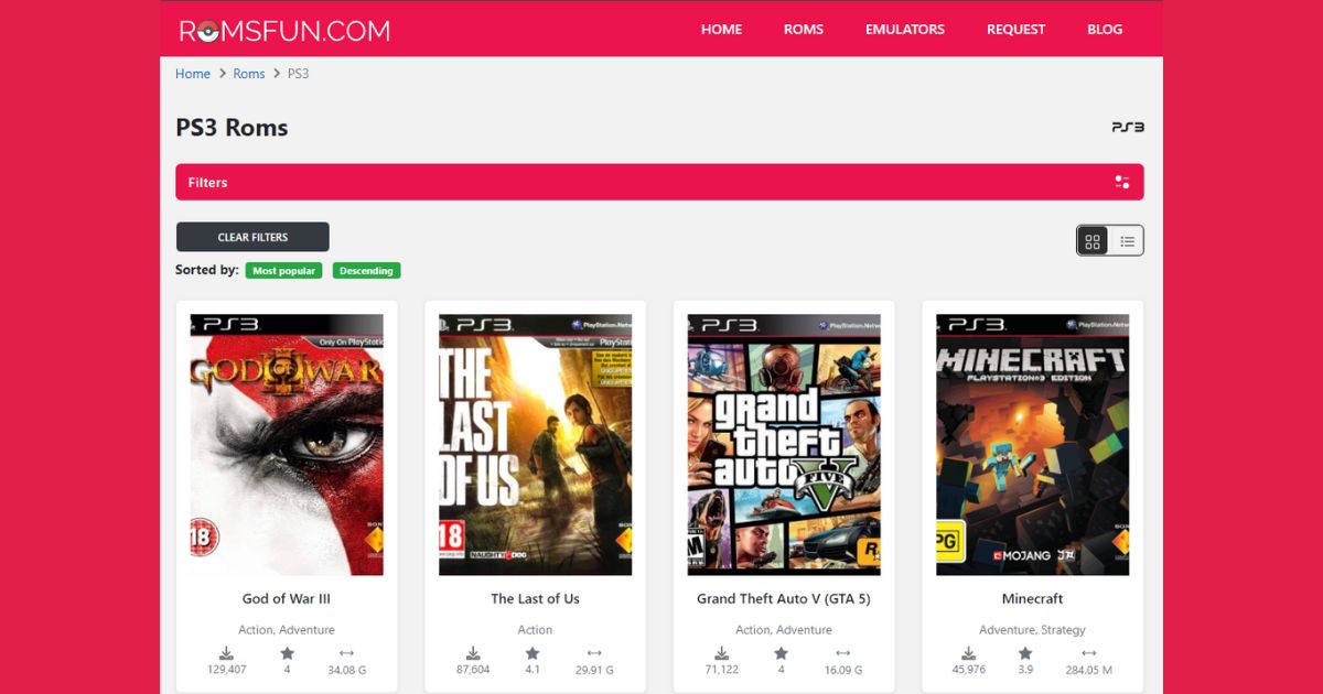 The Top 6 Sources For PS3 ISOs 2025 ps3 Roms 4 PS3 Roms