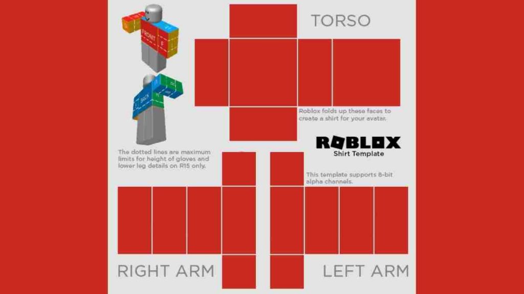 Roblox shirt template download (July 2022) New Update