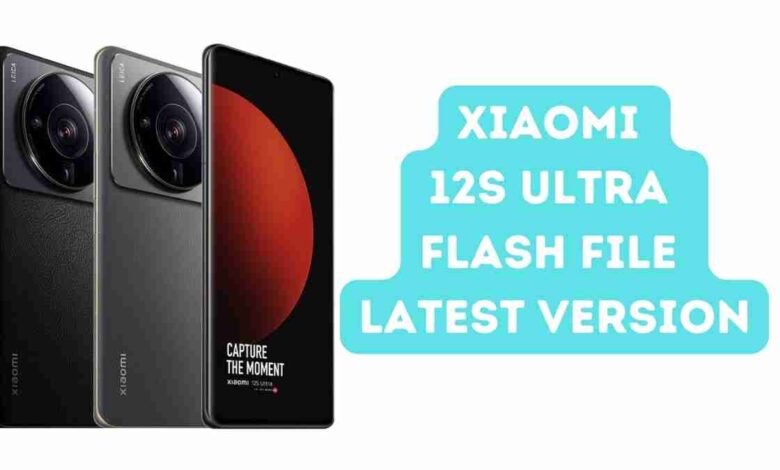 MI Xiaomi 12s Ultra Flash File Latest Version (Stock ROM)