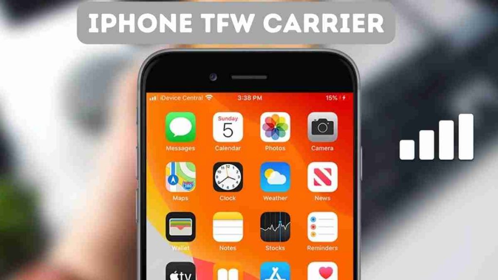iPhone TFW carrier ? What About Incorrect Data?