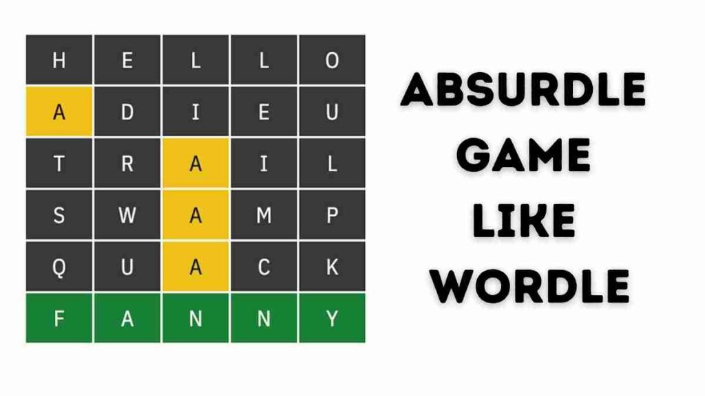 Absurdle Game Like Wordle: How to Play August 2022