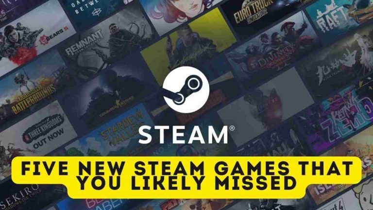Five new Steam Games