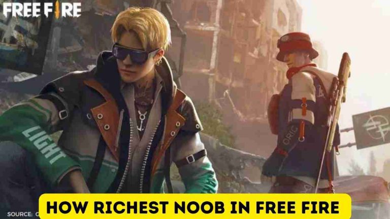 Richest noob in free fire