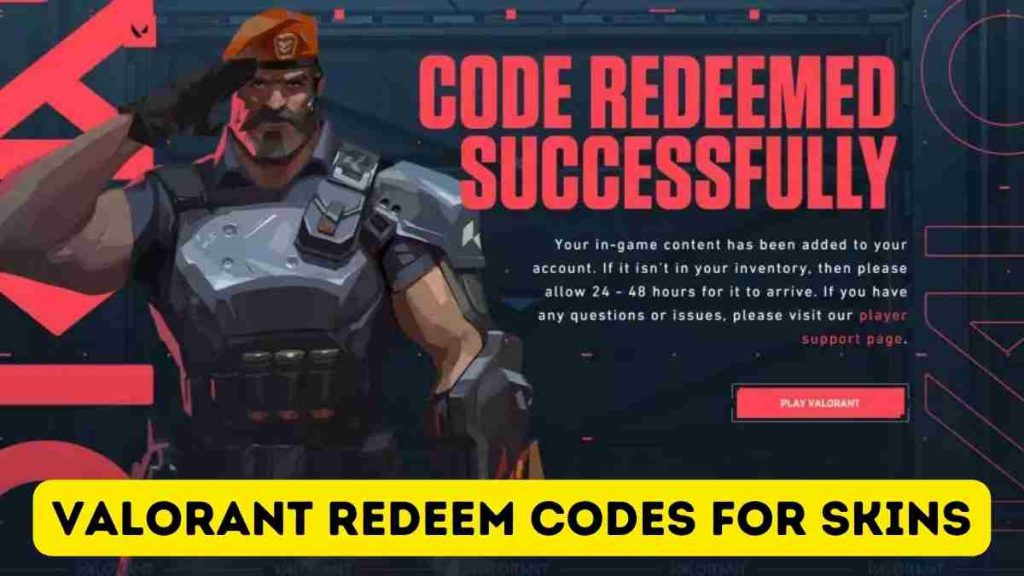 Valorant Redeem Codes for Skins (August 10, 2023)