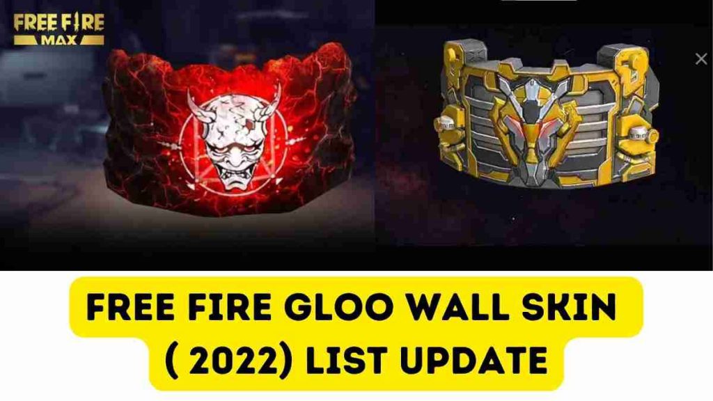 free fire gloo wall skin 2023 List Update