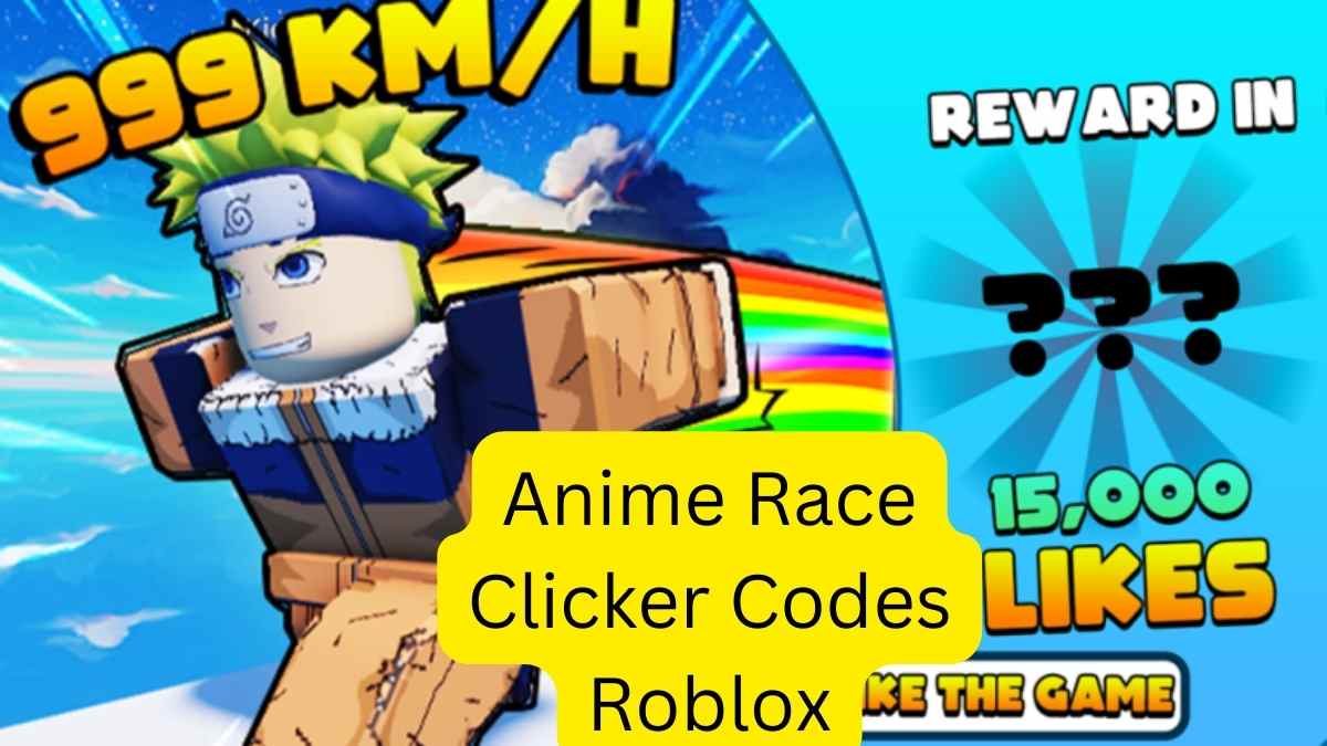 Anime Race Clicker Codes Roblox (December 2023)