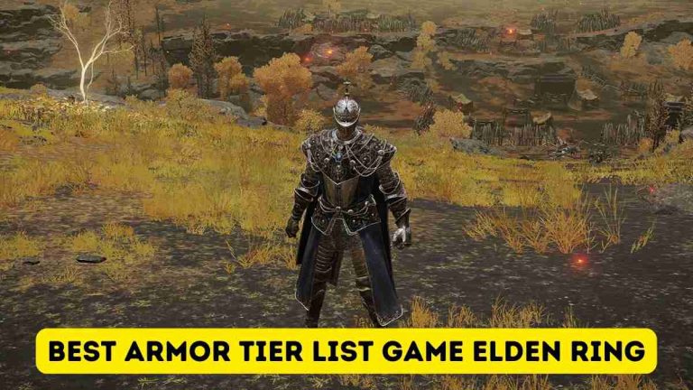 Best Armor Tier List Game Elden Ring September 2022