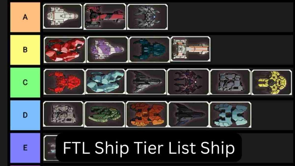 FTL Ship Tier List Ship Rankings September 2022