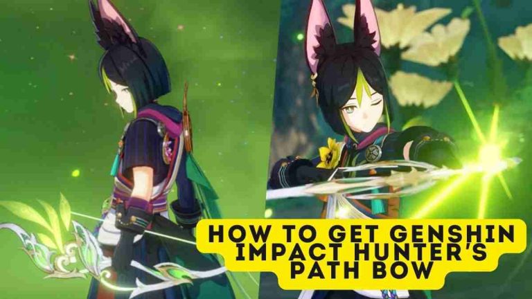 Genshin Impact Hunter's Path Bow