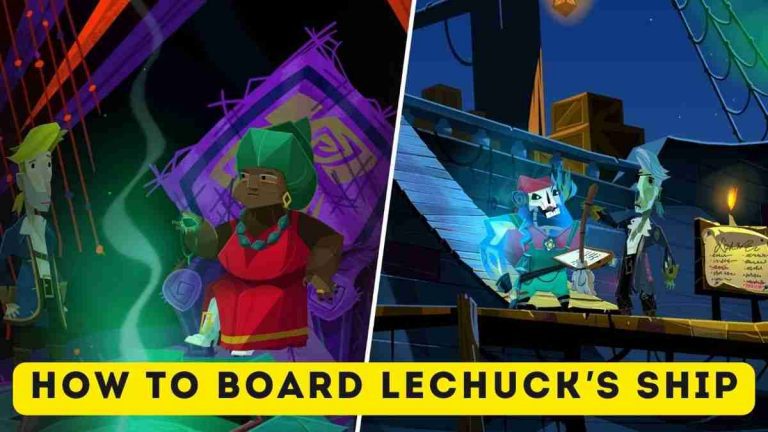 How to Board LeChuck's Ship