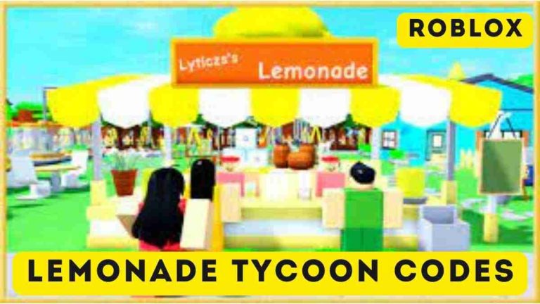 Lemonade Tycoon Codes