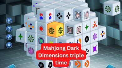 Mahjong Dark Dimensions triple time