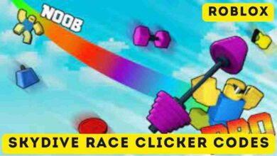 Skydive Race Clicker Codes