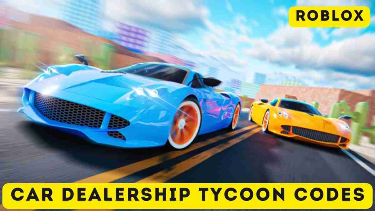 Car Dealership Tycoon Codes