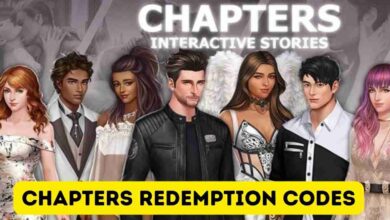 Chapters Redemption Codes New Update Code 2023