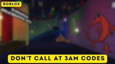Don't Call At 3AM Codes