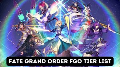 Fate Grand Order fgo tier list