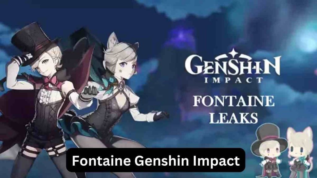 Fontaine Genshin Impact