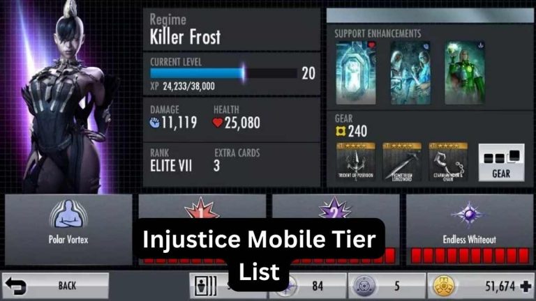 Injustice Mobile Tier List