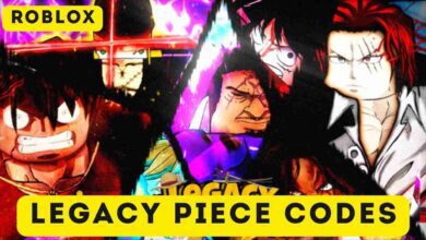 Legacy Piece Codes