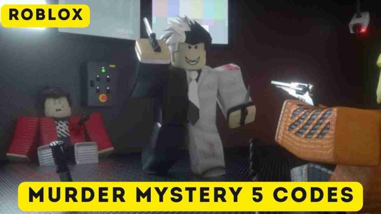 Murder Mystery 5 Codes
