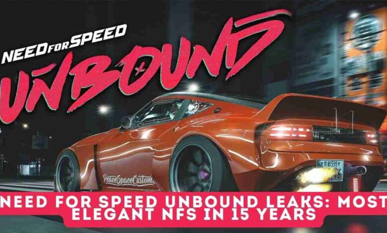 Need for Speed Unbound leaks