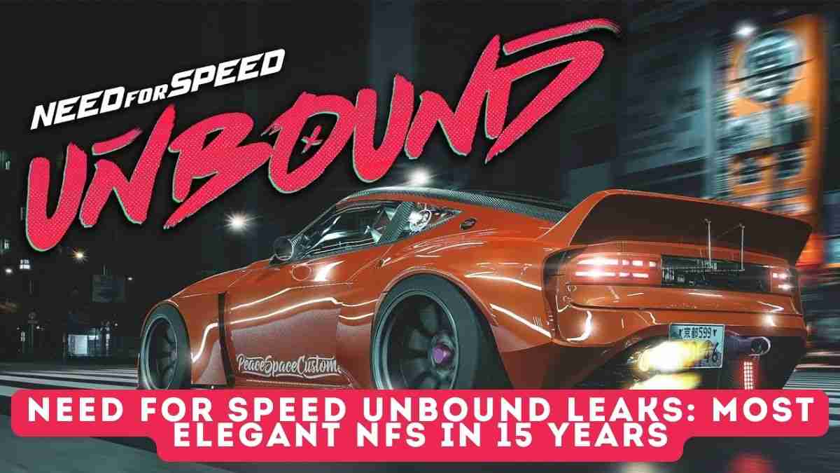 Need for Speed Unbound leaks