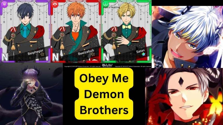 Obey Me Demon Brothers